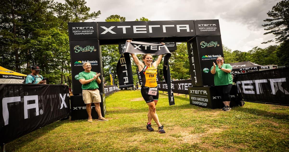 Mairhofer and Forissier Top Oak Mountain at 2024 XTERRA World Cup